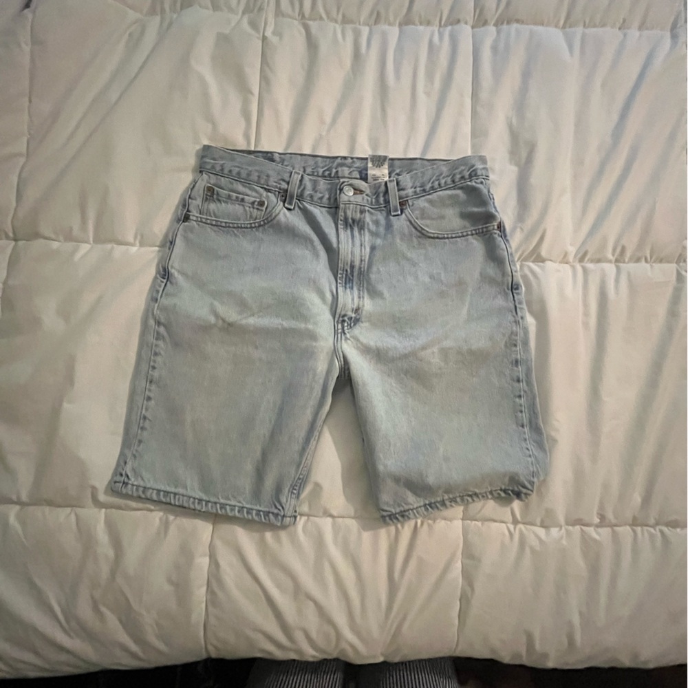 Vintage Levi's Classic Light Blue Denim Shorts
